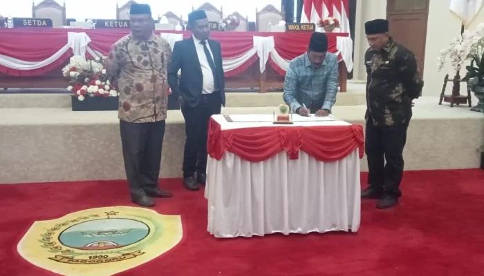 DPRD Halteng Gelar Paripurna Pengumuman Hasil Pilkada