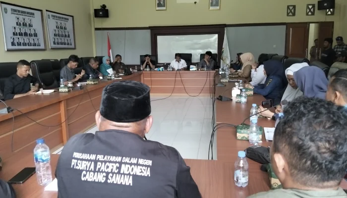 DPRD Sula Komisi Satu Gelar RDP Terkait Mahalnya Tiket dan Pelayanan di Kapal