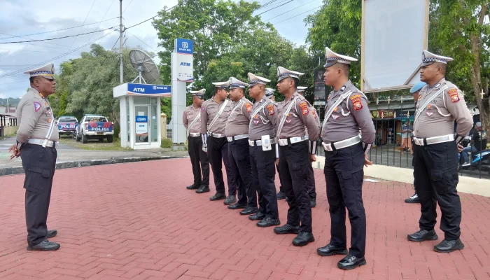 Pengendara Harap Tertib, Polres Sula Gelar Operasi Keselamatan Kieraha.
