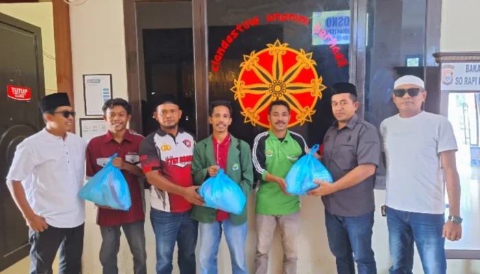 Sat Intelkam Polres Sula Bagi Baksos Ramadhan ke OKP di Sula