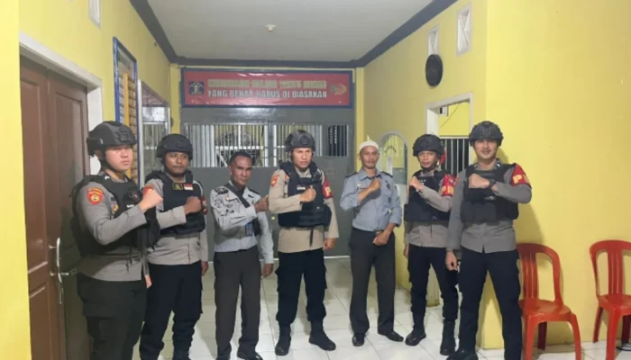 Perkuat Daya Kontrol Keamanan, Polres Sula Gelar Patroli Sambang ke Lapas