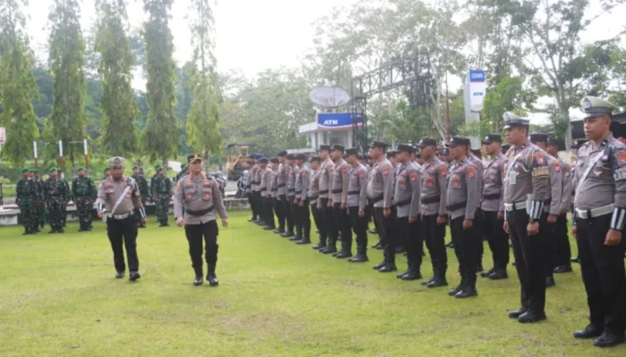 Polres Weda Gelar Apel Siaga Operasi Ketupat