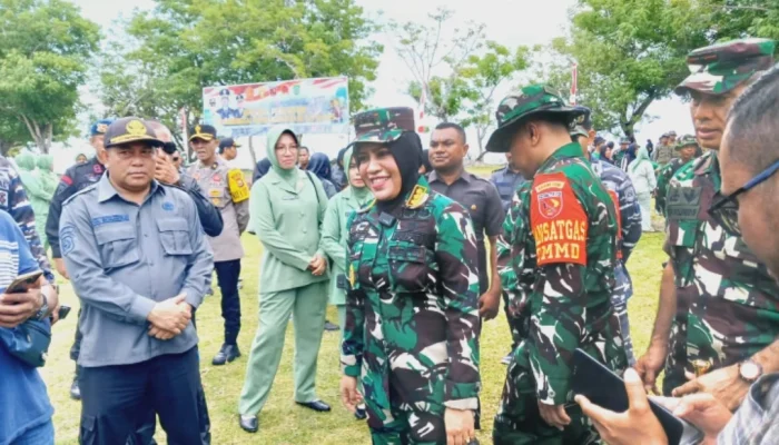Penutupan TMMD ke-123, Bupati Sula Kagumi Kinerja TNI dan Kodim 1510 Sula