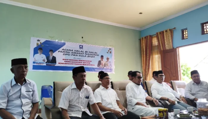 Perkuat Solidaritas Kader DPD PAN Kepulauan Sula Gelar Halal Bi Halal