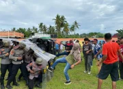 Polres Sula Gelar Latihan Gladi Posko, TFG dan Simulasi Pengamanan Unras