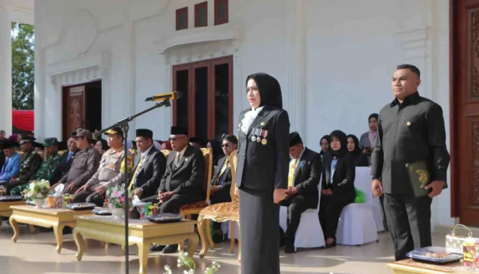Jadi Irup Hardiknas  Bupati Sula Ajak Semua Unsur Perkuat Komitmen Majukan Pendidikan