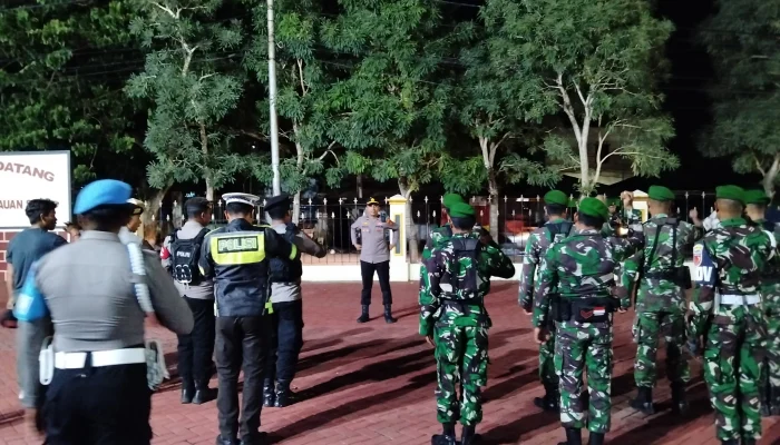 Patroli Jaga Sula, Polisi dan TNI Kompak Ciptakan Sula Yang Aman