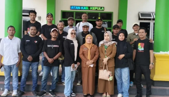 Wartawan Sula Ikut PKG di Dinas Kesehatan