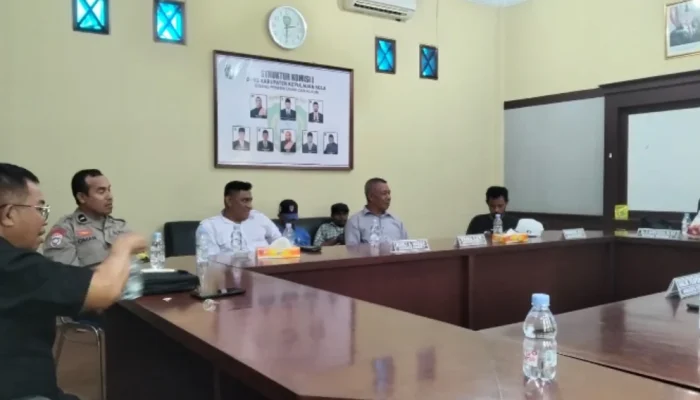 Kades Man-Gega Klarifikasi Kedatangannya di DPRD Komisi I, Hamid : Kami hanya bincang biasa