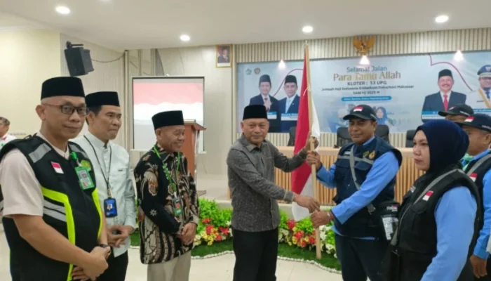 Wagub Malut Lepas JCH Kloter 13, Asal Sula, Tikep, Halbar dan Halut menuju Madina