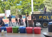 Sat Sabhara Polres Sula Berhasil Grebek 2 Pelaku  Produksi Miras di Hutan Desa Waibau
