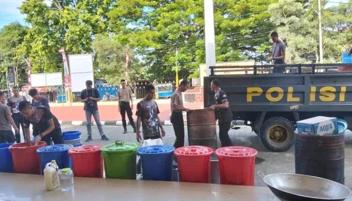 Sat Sabhara Polres Sula Berhasil Grebek 2 Pelaku  Produksi Miras di Hutan Desa Waibau