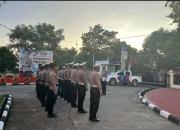 Demi Kelancaran HUT Kabupaten Kepulauan Sula, Satlantas Polres Sula  Rekayasa Lalulintas di Beberapa Titik