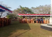 Cek Kedisiplinan ASN Tingkat Bawah, Bupati Halteng Gelar Apel di Kantor Camat Pulau Gebe