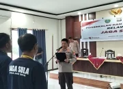 Relawan Jaga Sula Dibekali dan Dikukuhkan Kapolres