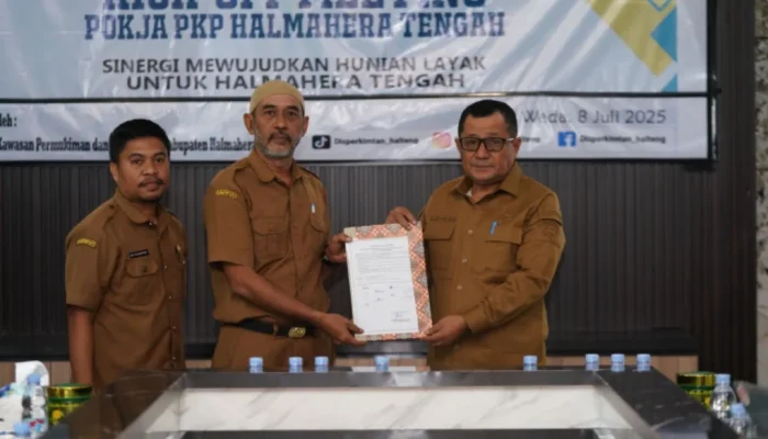 Sekda Halteng Buka Kick off Meeting Dinas Perumahan dan Pemukiman