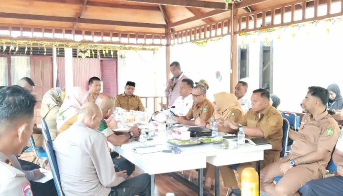 Libatkan TNI dan POLRI, Sekda Kepsul Bahas Kedatangan Menteri Kesehatan