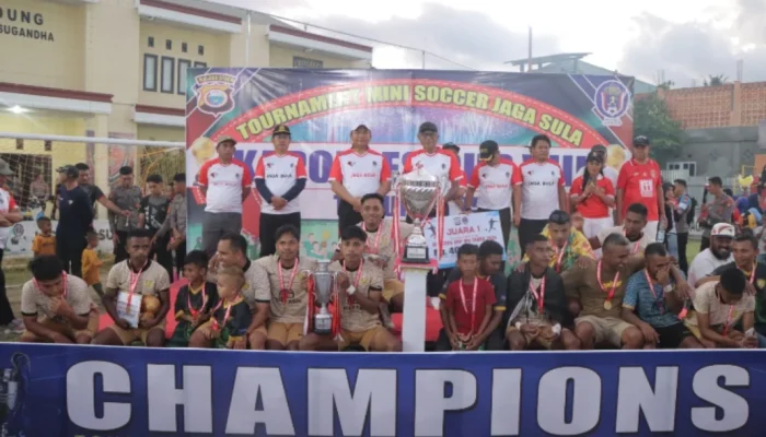 Kapolres Sula Cup VIII Resmi Berakhir, Nuisuya FC is The Winner