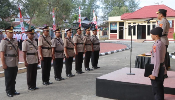 Kapolres Sula Pimpin Sertijab, Dua Pindah Tugas ke Polda