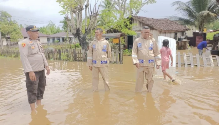 Ada Korban  Meninggal Saat Banjir, Kapolsek Mangoli Timur Minta Warga Waspada