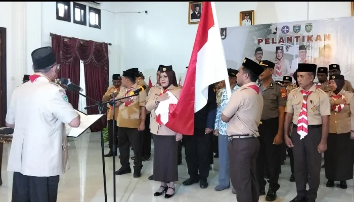Pengurus Mabicab, Kwarcab dan LPK Gerakan Pramuka Sula Dilantik