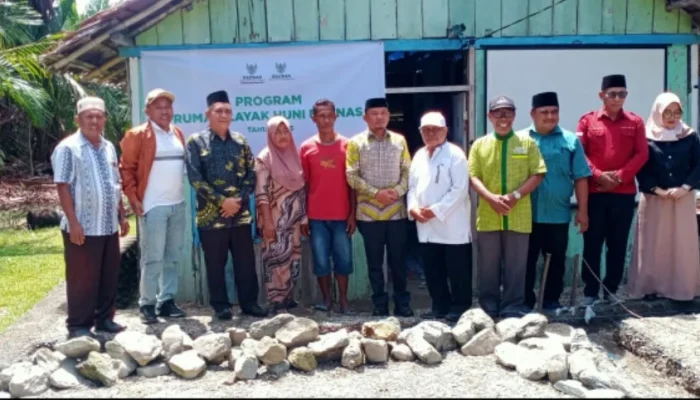 Pertama di Sula, BAZNAS Bangun 1 Unit Rumah Layak Huni Untuk Warga Tidak Mampu