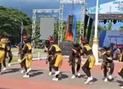 Tarian Kreasi TP PKK Sula, Pukau Penonton di HKG 2025 Halmahera Barat