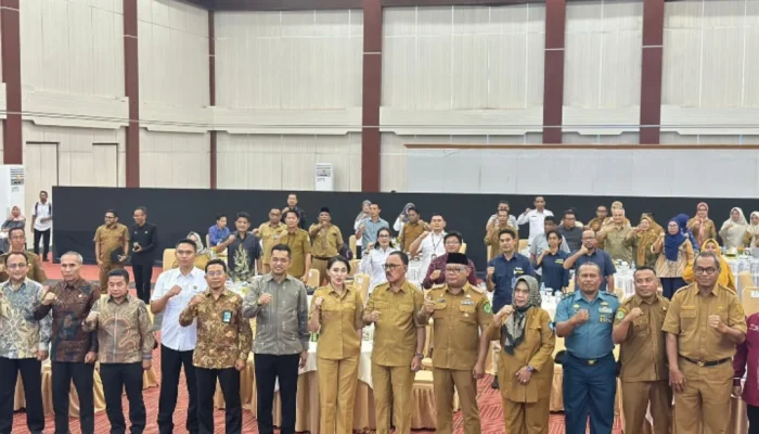 Bersama Pemprov, Pemda Sula Hadiri Meeting Jelang Nataru