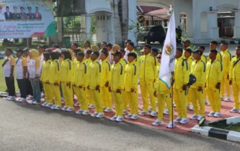 Siap Bersaing di Porprov, Bupati Lepas Atlet Sula Menuju Halut