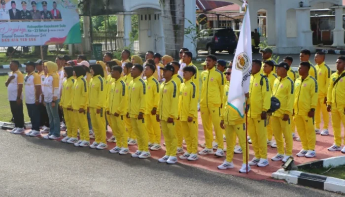 Siap Bersaing di Porprov, Bupati Lepas Atlet Sula Menuju Halut