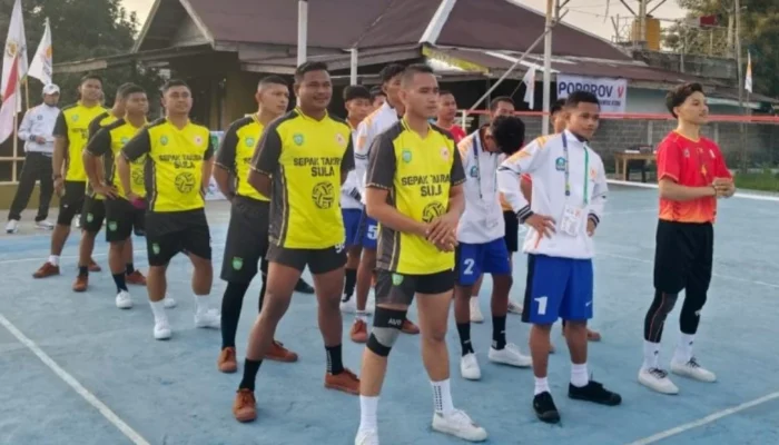 Lewat Cabor Takraw, Sula Taklukkan Haltim di Porprov Malut