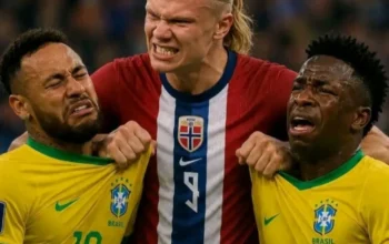 Norwegia Ikat Brazil di 16 Besar, Tambah Bintang Hanyalah Mimpi ‘Bodong’