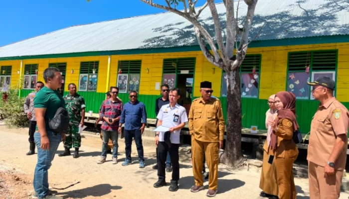 Dukung Program Prioritas Nasional, Wabup Sula Saksikan Penentuan Titik Gapura KNMP