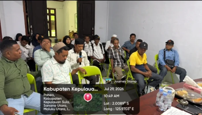 14 Kelompok Tani di Sula, Ikut Sosialisasi Program Perluasan dan Rehabilitasi Taman Pala