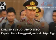 Kapolri Berganti, Presiden Prabowo Usul Komjen Suyudi Ganti Listyo Sigit