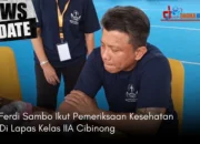 Tekanan Darah Ferdi Sambo Naik Saat Pemeriksaan Kesehatan di Lapas II-A Cibinong
