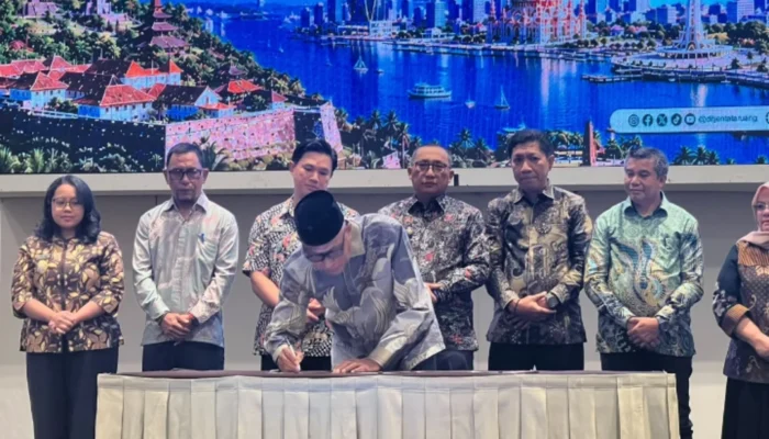 Wabup Sula Teken Fakta Integritas, Komitmen Percepatan Penyusunan RDTR